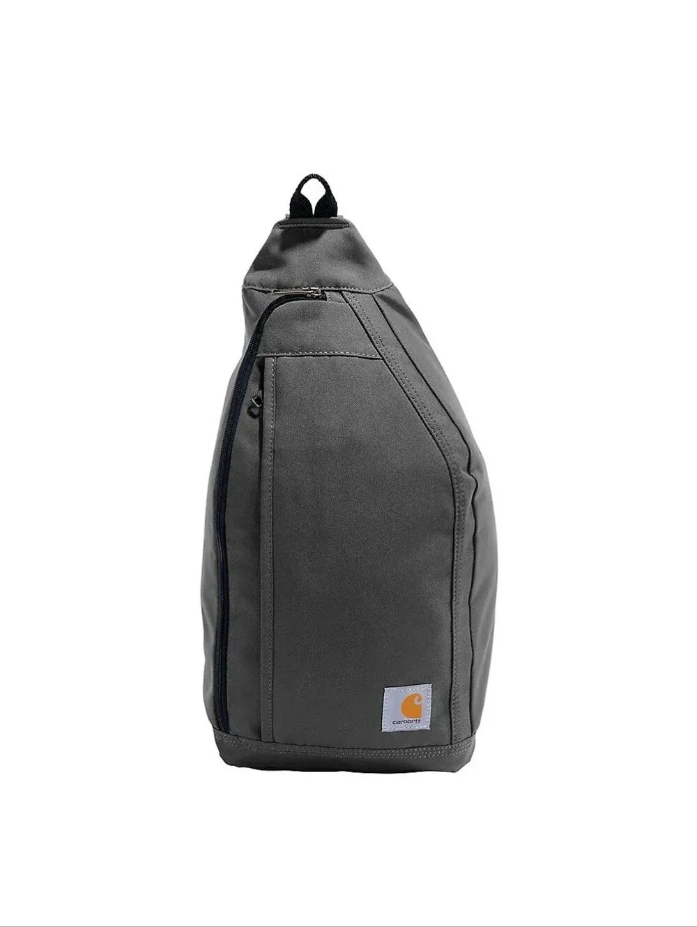 Carhartt Rain Defender Over The Shoulder Sling Bag Gray Canvas Backpack Travel